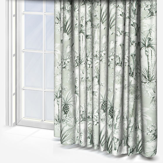 Camengo Passaro Vert De Gris Curtain