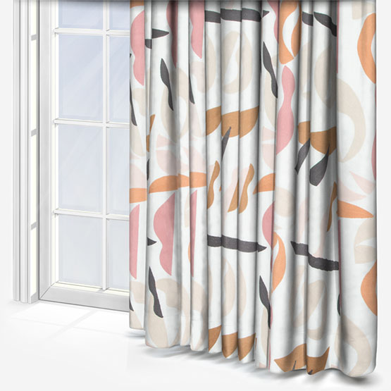 Camengo Raku Blush curtain