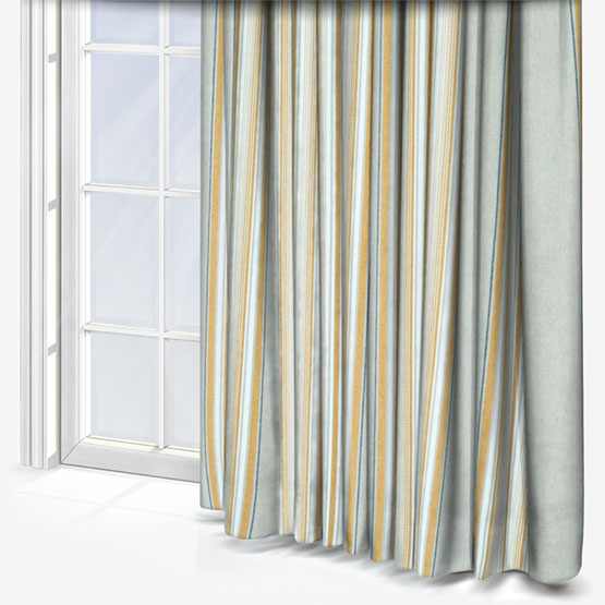 Casamance Aveiro Beige Ocre Curtain