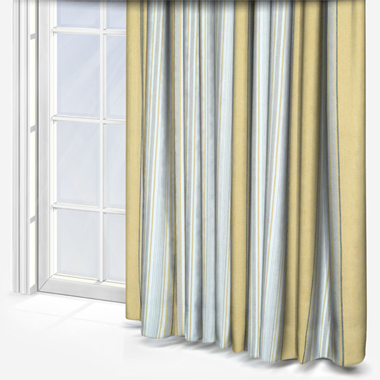 Casamance Aveiro Moutarde curtain