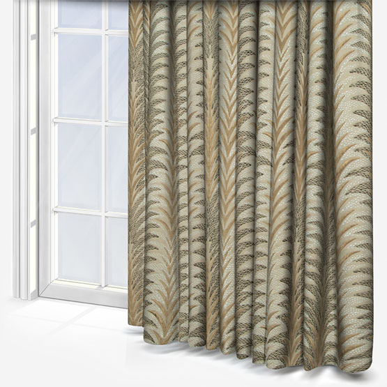 Casamance Belle Etoile Grege curtain