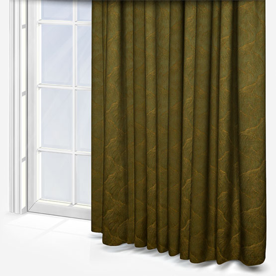 Casamance Betta Olive curtain