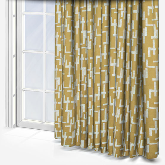 Casamance Dalles Moutarde Curtain