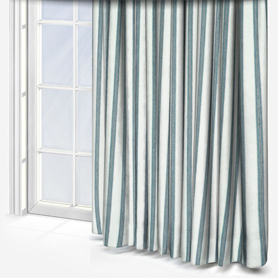 Casamance Evora Bleu Deauville curtain