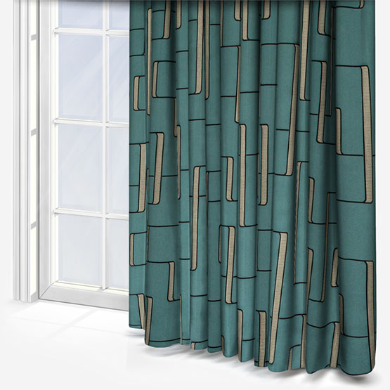 Casamance Lusio Petrole Curtain