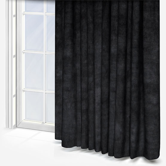 Casamance Manade Anthracite curtain