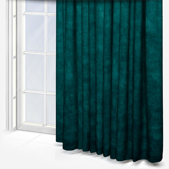 Casamance Manade Bleu Topaze curtain