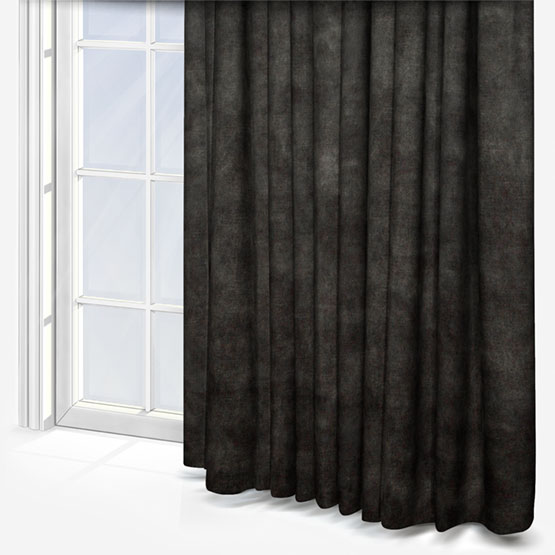 Casamance Manade Gris Fusain curtain