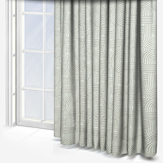 Casamance Mollino Blanc Petale Curtain