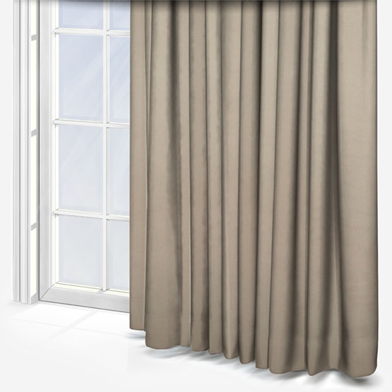 Casamance Sateen Pearl curtain