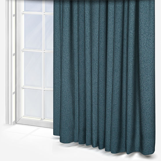 Casamance Taiga Bleu Deauville curtain