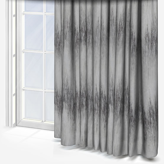Clarke & Clarke Opulenza Sheer Charcoal Pewter curtain