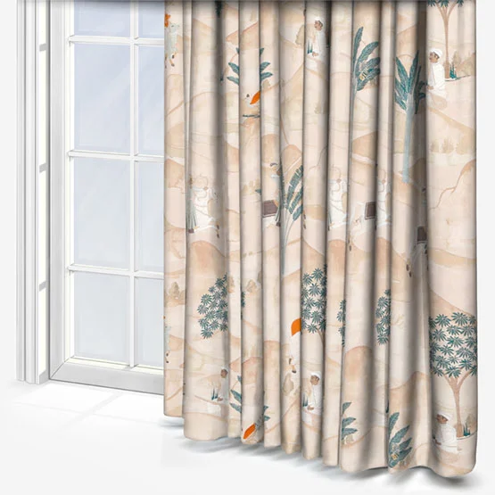 Sahara Teal And E Curtain Blinds Direct - Sears Vertical Blinds For Patio Doors