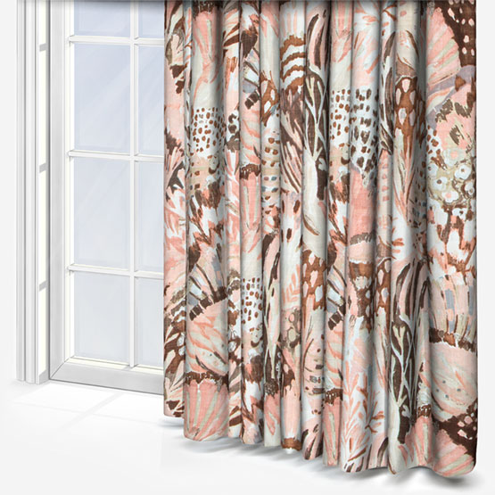 Edinburgh Weavers Maggie Blush curtain