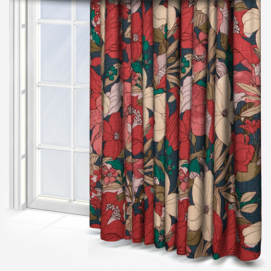 Edinburgh Weavers Maisie Cherry curtain