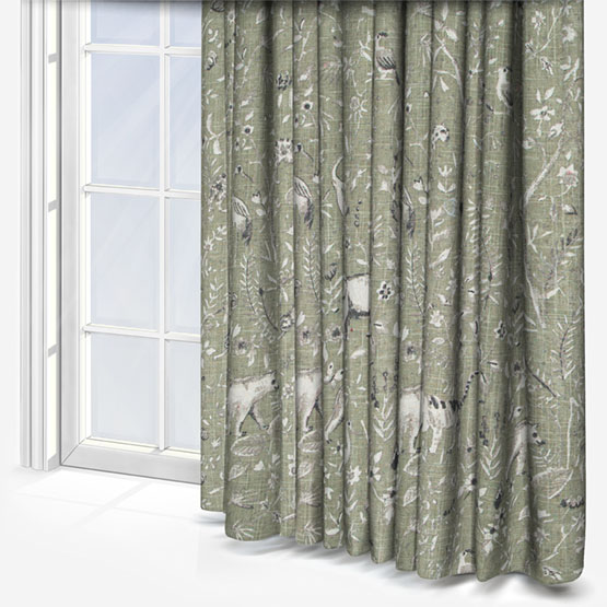 Edinburgh Weavers Rajah Moss Curtain