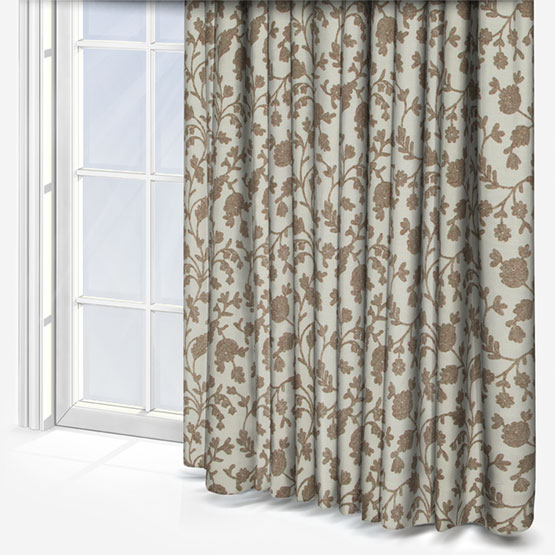 Fibre Naturelle Lucca Mink curtain