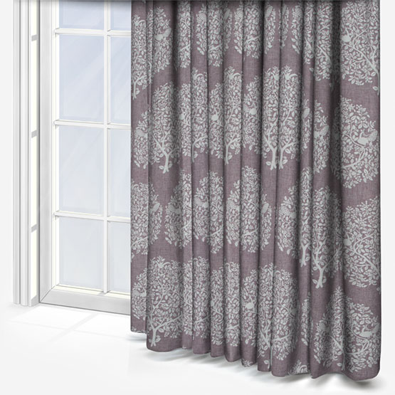 Fibre Naturelle Tree Of Life Lilac curtain