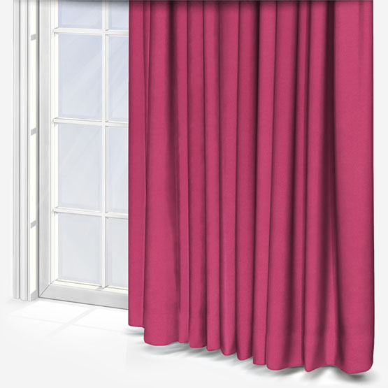Accent Fuchsia Curtain
