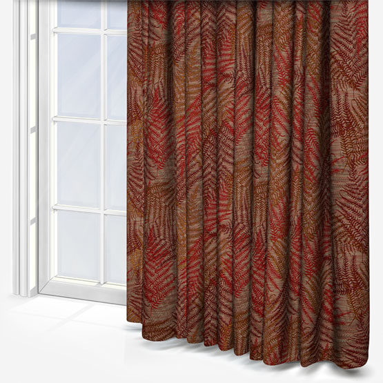 Fryetts Andalusia Rosso curtain