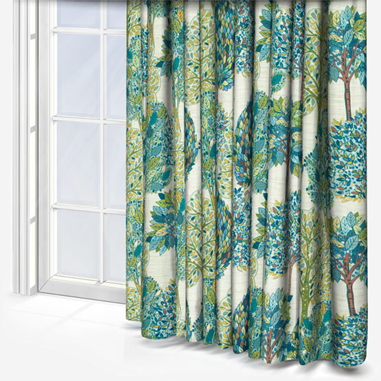 Arbre Teal Curtain