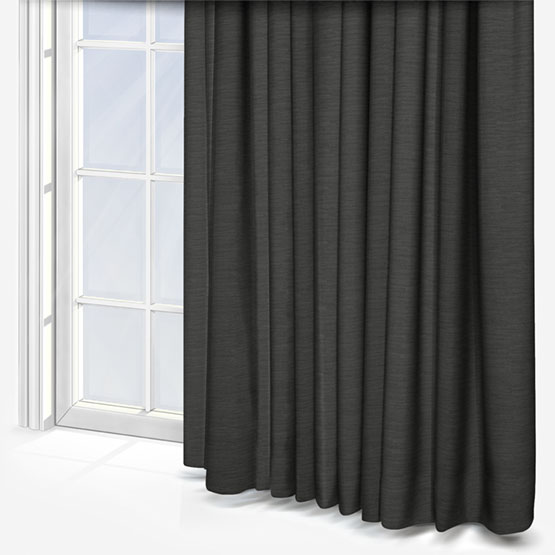 Aria Charcoal Curtain