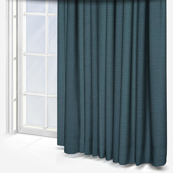 Aria French Blue Curtain