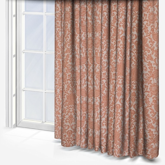 Auvergne Burnt Orange Curtain