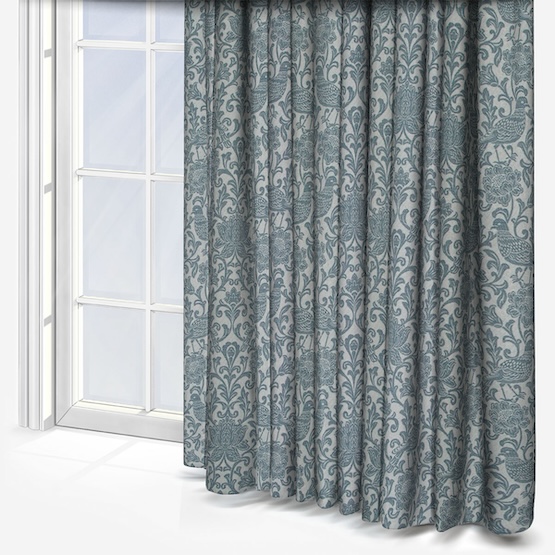Auvergne French Blue Curtain