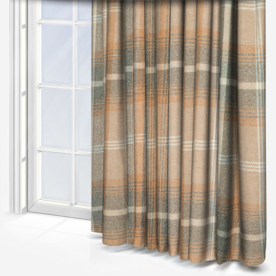 Fryetts Balmoral Antique Gold curtain