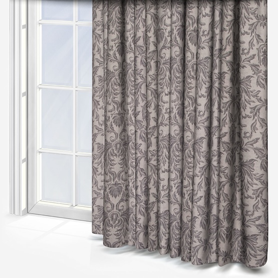 Belgravia Charcoal Curtain