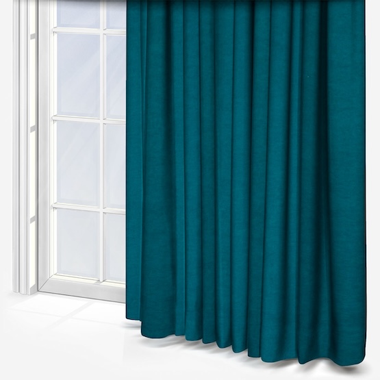 Belvoir Recycled Peacock Curtain