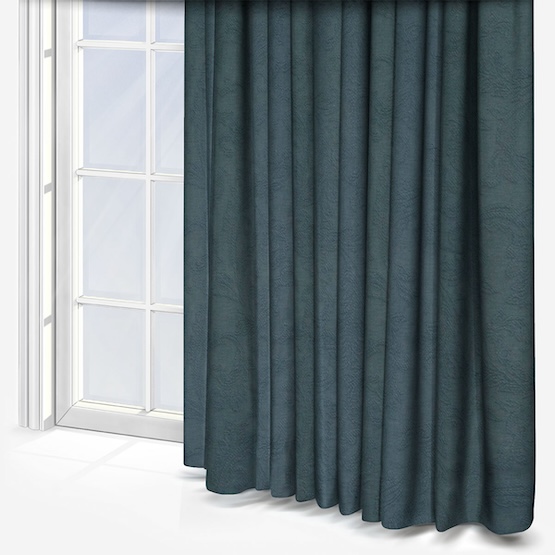 Bordeaux French Blue Curtain