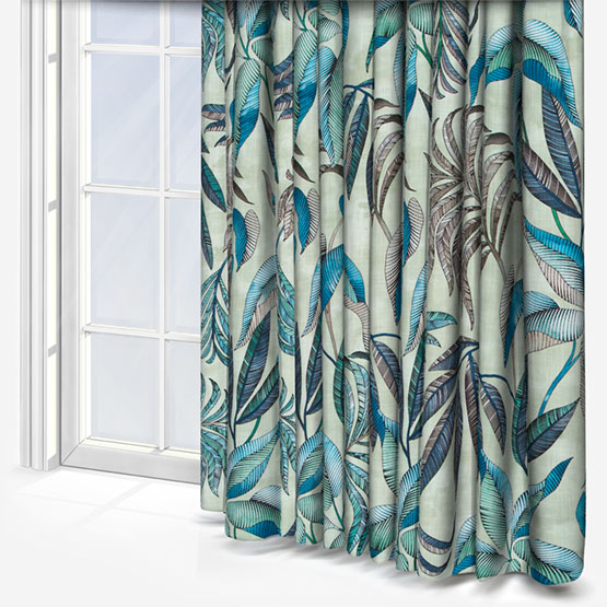 Bryony Indigo Curtain