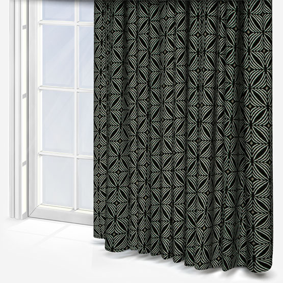 Cubic Black Curtain