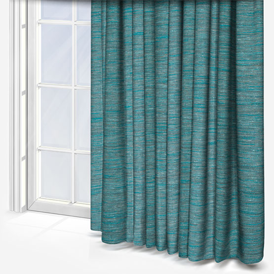 Fryetts Elysian Cloud Blue curtain