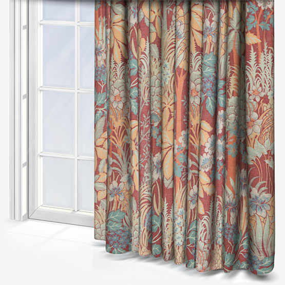 Enchanted Forest Rosso Curtain