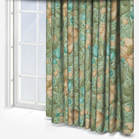 Helmshore Olive Curtain