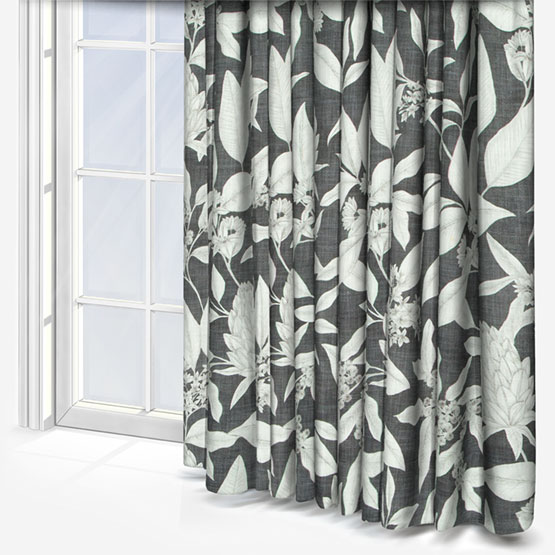 Fryetts Holyrood Charcoal curtain