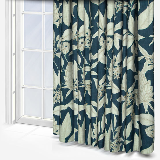 Fryetts Holyrood Indigo curtain