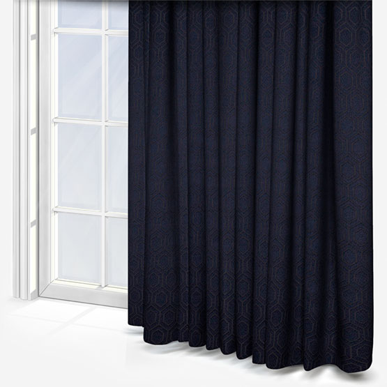 Kavala Navy Curtain