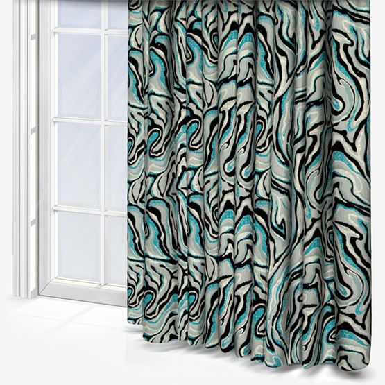 Magma Teal Curtain