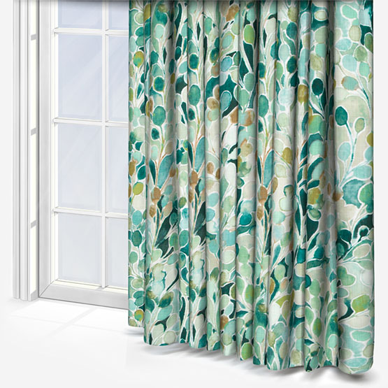 Fryetts Mardi Gras Jade curtain