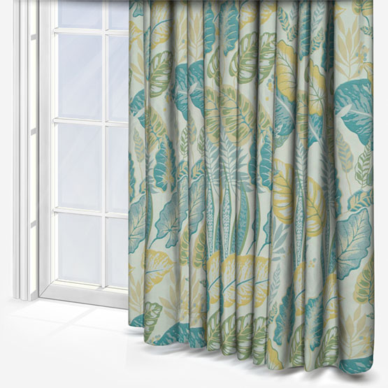 Mendoza Teal Curtain