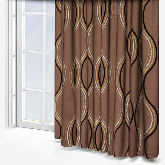 Fryetts Metro Mocha curtain