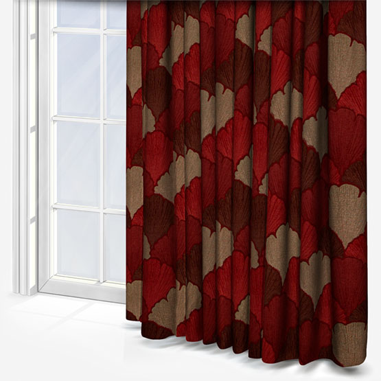 Fryetts Pamplona Rosso curtain