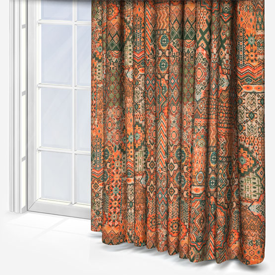 Persia Burnt Orange Curtain