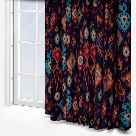 Peru Indigo Curtain