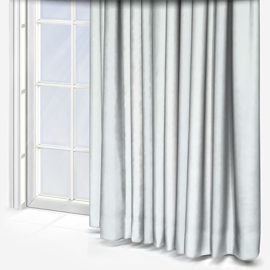 Revela Velvet White Curtain