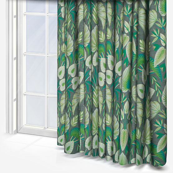 Fryetts San Michele Emerald curtain